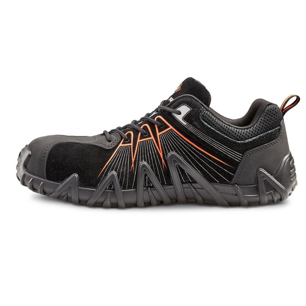 Terra Spider X Unisex Lightweight Composite Toe Work Shoes - Safety Work Boots for Men & Women, Slip Resistant, Comfortable for Construction, Warehouse & Outdoor Work (Orange, TR0A4NPYA14)