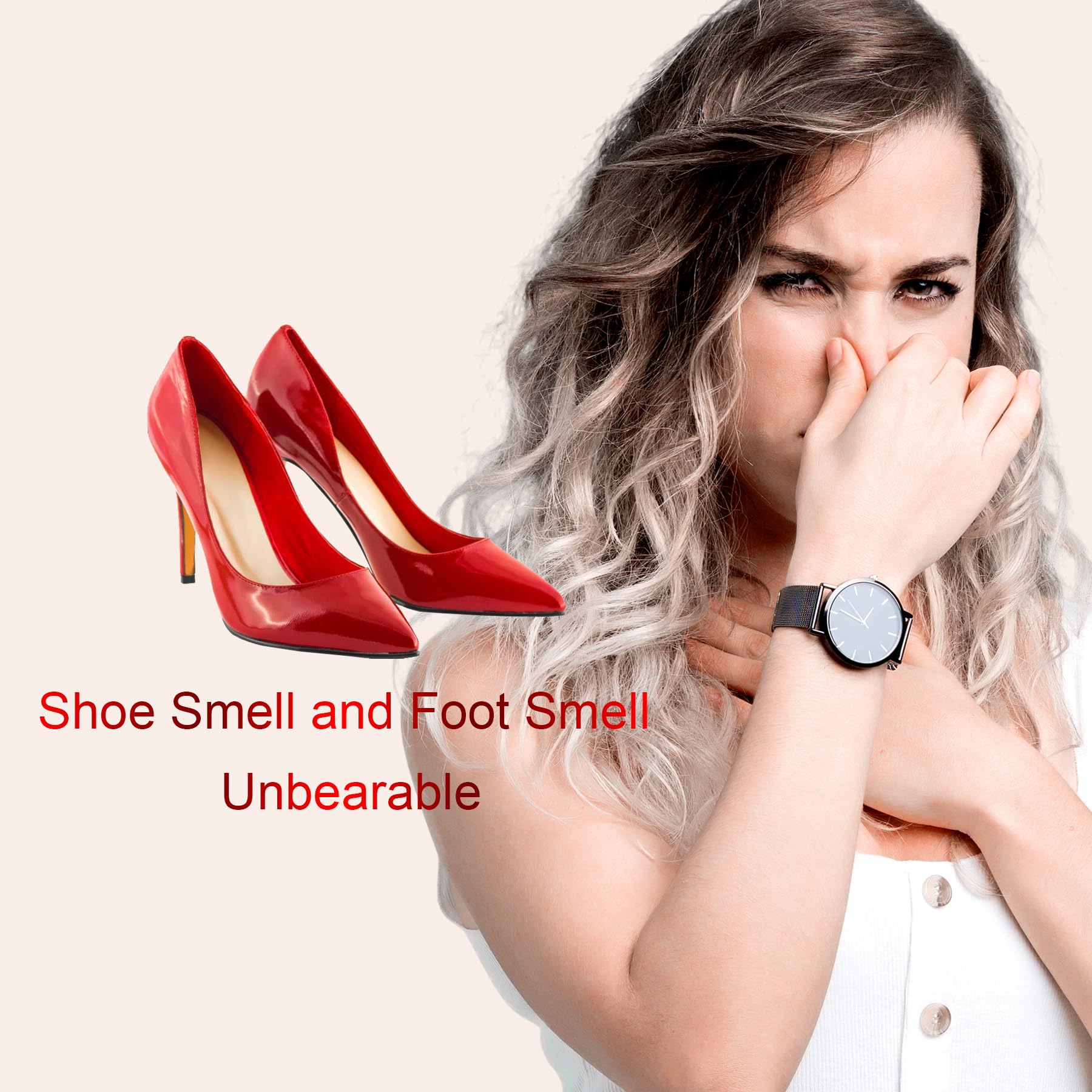 7117 Shoe Dryer and Deodorizer - Electric Boot Dryer with Smart Timer, Eliminates Shoe Odor & Moisture - Perfect for Sneakers, Work Boots, Hiking Shoes - Ideal for Gym, Sports, Outdoor Activities (1 Pair, Model 7117-XD-6)