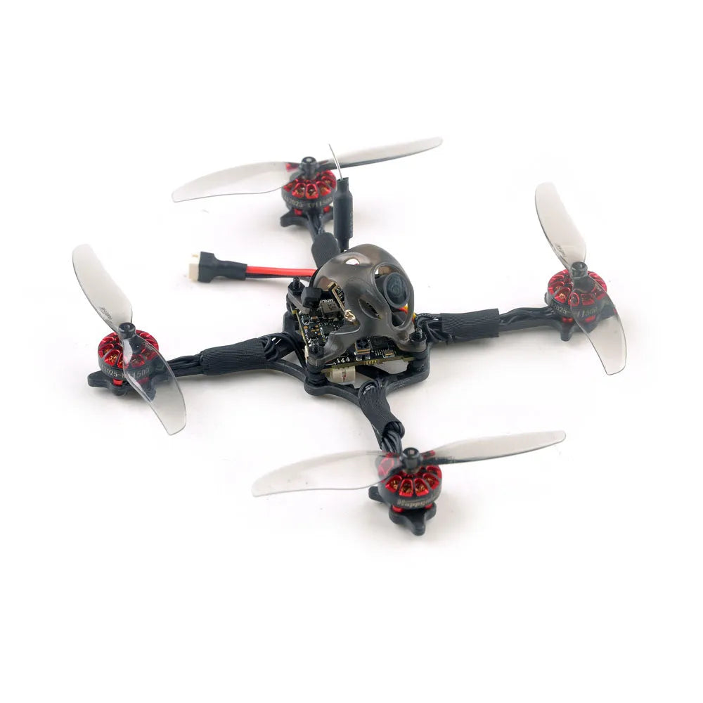 Happymodel Crux3 1S ELRS FPV Drone - Compatible with CaddxFPV Peanut & Insta360 GO2 - Lightweight Toothpick Quadcopter for Racing and Aerial Photography