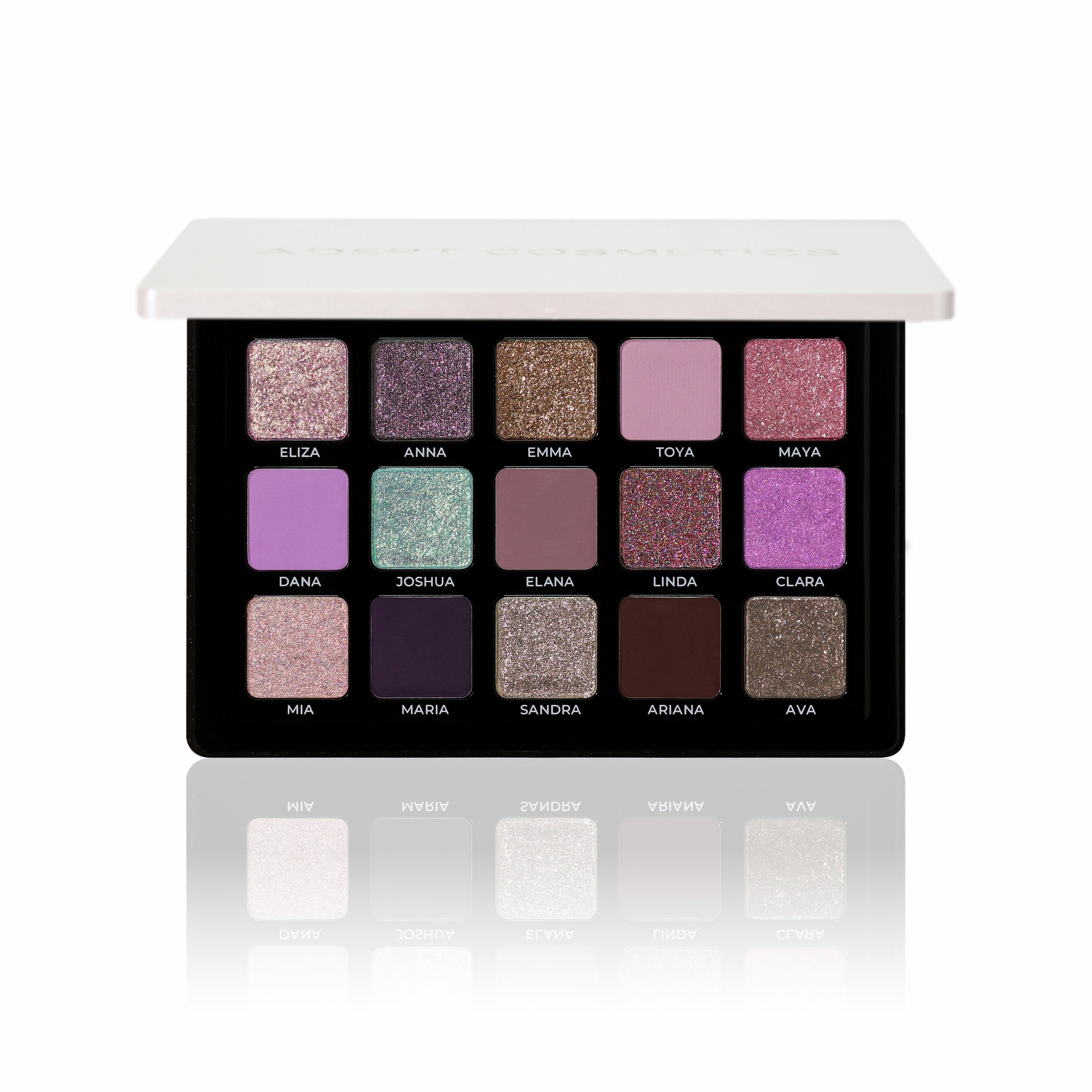 Minka Eyeshadow Palette - 12 Highly Pigmented Matte & Shimmer Eyeshadows for Professional Makeup | Perfect for Day to Night Looks, Parties & Special Occasions