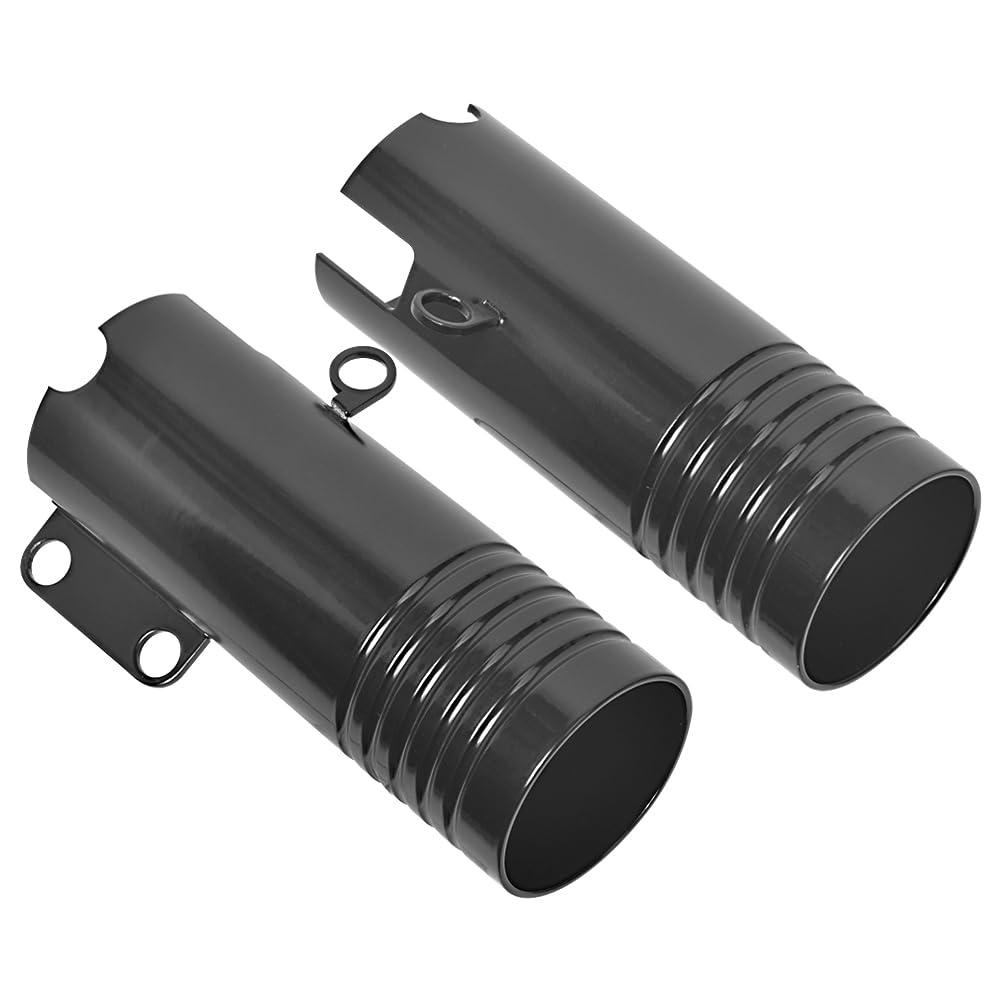 Harley Davidson VRSCDX & VRSCF Motorcycle Lower Fork Tube Covers - Compatible with Night Rod Special (2012-2017) & V-Rod Muscle (2009-2017) - Durable Protection for Front Forks - Perfect for Cruising, Commuting & Custom Bike Builds