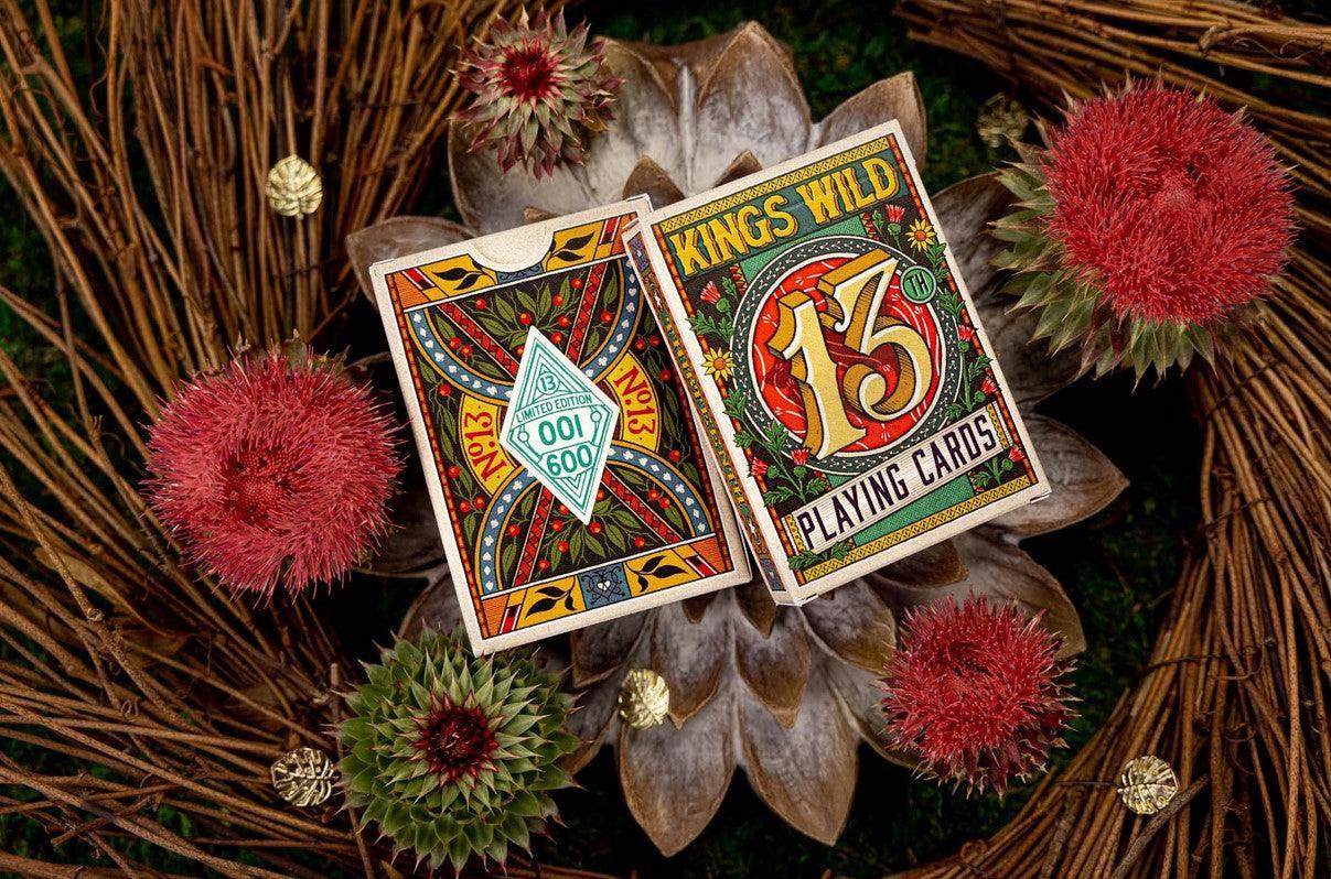 2020 13th Deck Playing Cards - Premium THIRTEEN Collection by Kings Wild | Perfect for Cardistry, Magic Tricks & Collectors