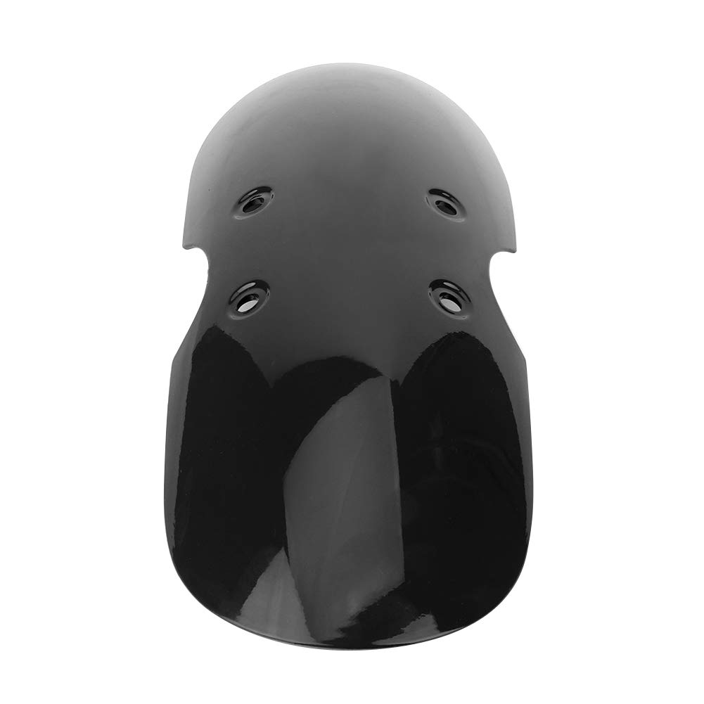ABS Motorcycle Front Fender Mudguard Cover - Short Design, Fits Triumph Bonneville/T100/Scrambler/Thruxton 2001-2016 Models (Black) - Perfect for Off-Road Riding, City Commuting & Motorcycle Protection