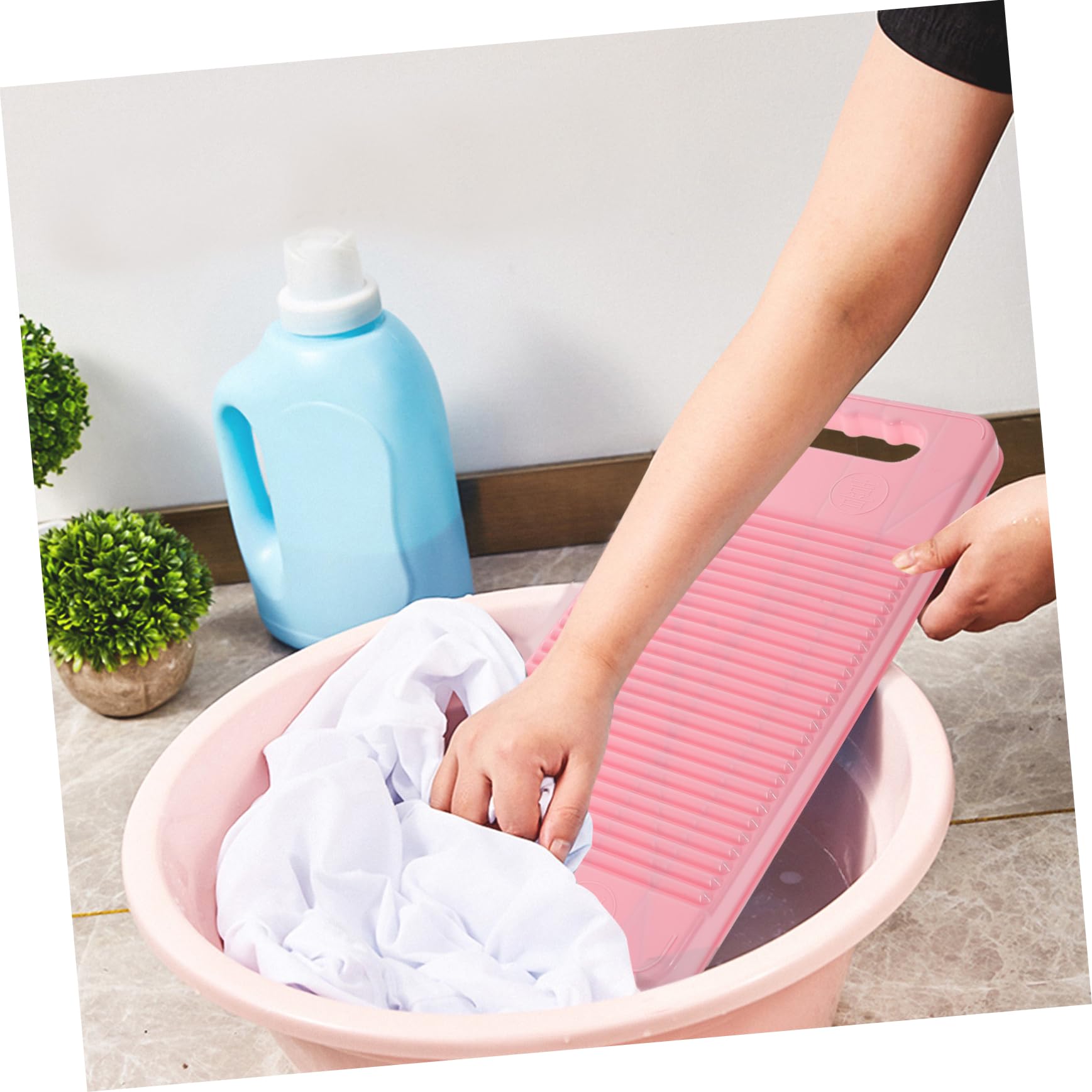 Hand Washing Washboard - Lightweight Laundry Board for Home Use | Easy to Clean & Portable | Perfect for Camping, Travel & Off-Grid Living