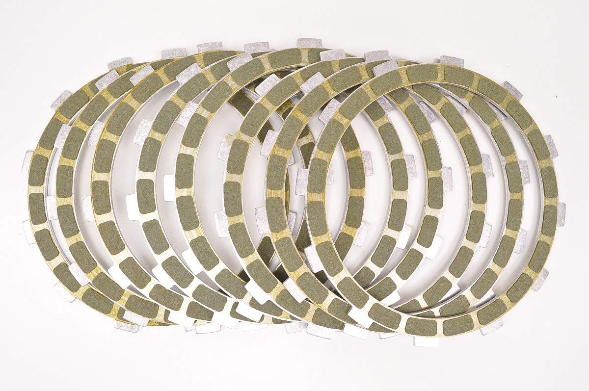 Barnett 1998-2012 Harley Big Twin Clutch Plates Kit - 9 Kevlar Friction & 8 Steel Plates - High Performance Motorcycle Clutch Replacement for Harley Davidson Touring Models - Perfect for Road Trips and Heavy Duty Riding