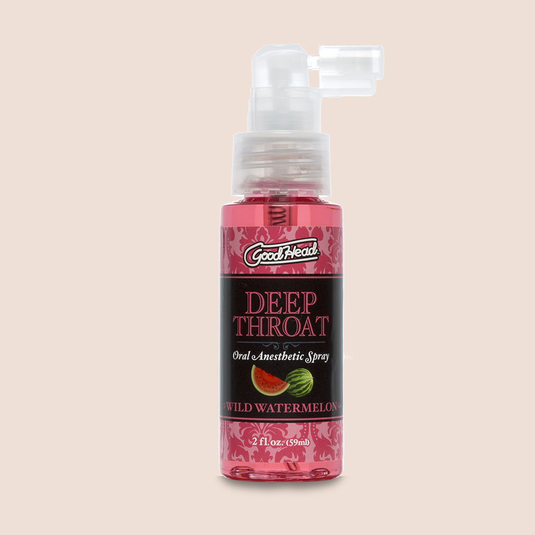 Goodhead™ Deep Throat Spray 2 oz - Flavored Throat Desensitizer for Enhanced Oral Pleasure | Perfect for Sensitive Throats & Intimate Moments