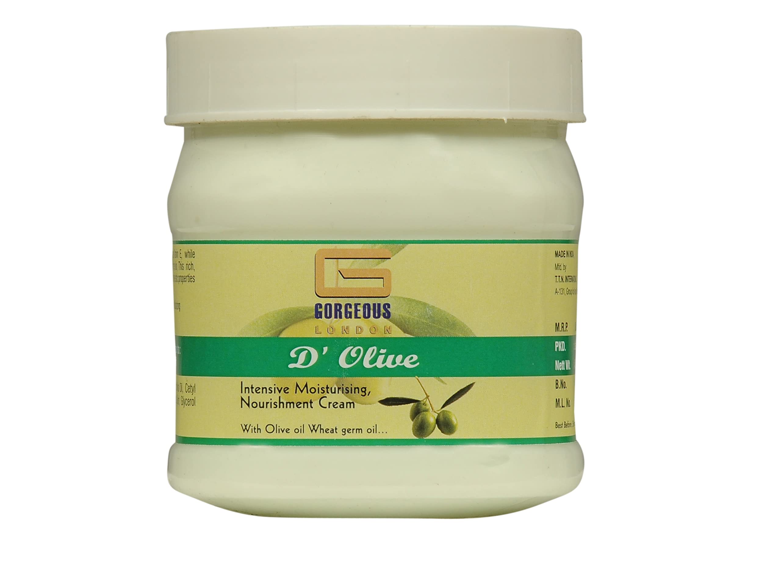 London D Olive Cream & Lemon Scrub Combo Pack of 2 - 450ml Each | Exfoliating & Moisturizing Body Scrub for Soft, Glowing Skin | Perfect for Spa Day & Self-Care Routine