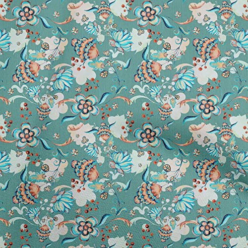 Dusty Teal Green
