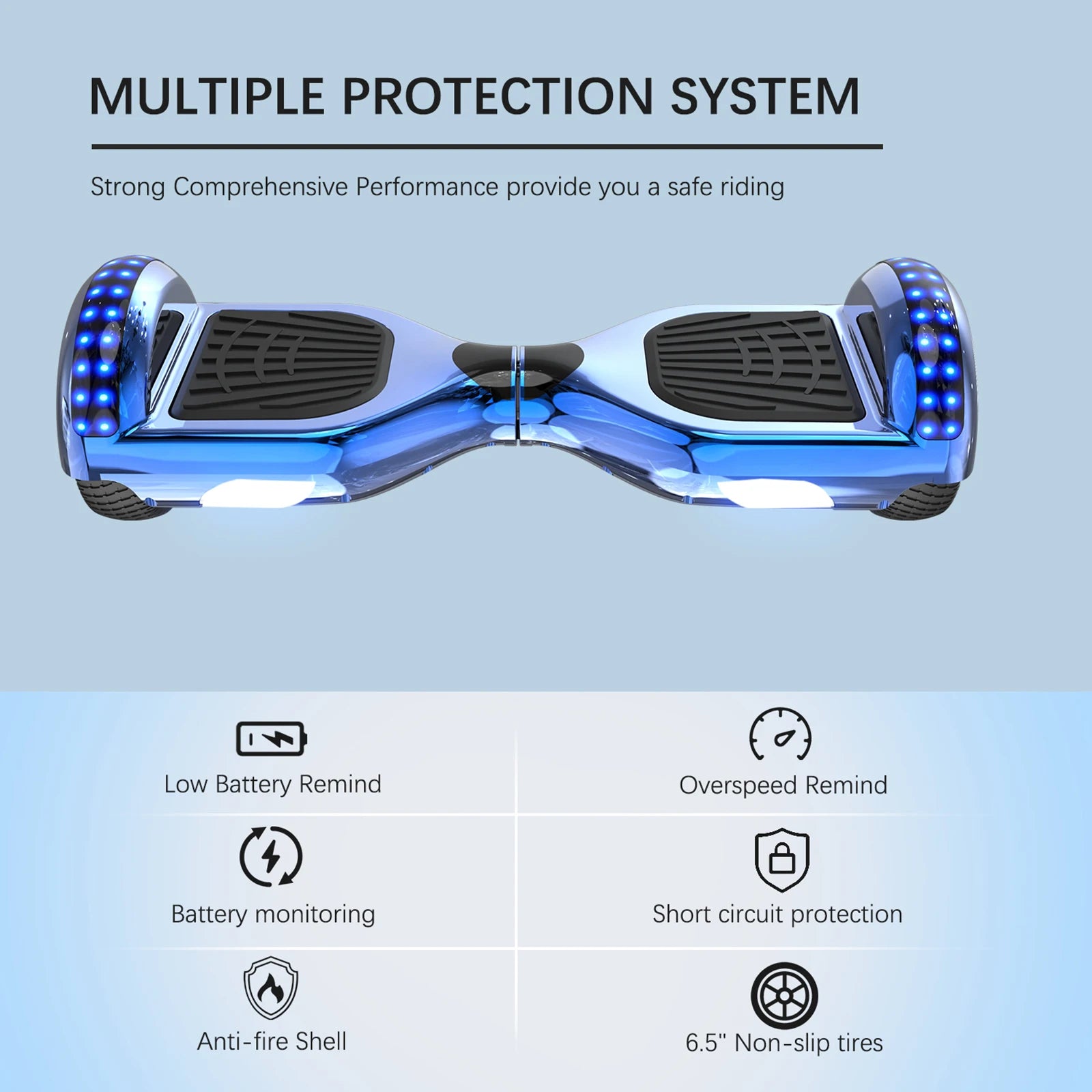 **RCB Hoverboard for Kids - 6.5