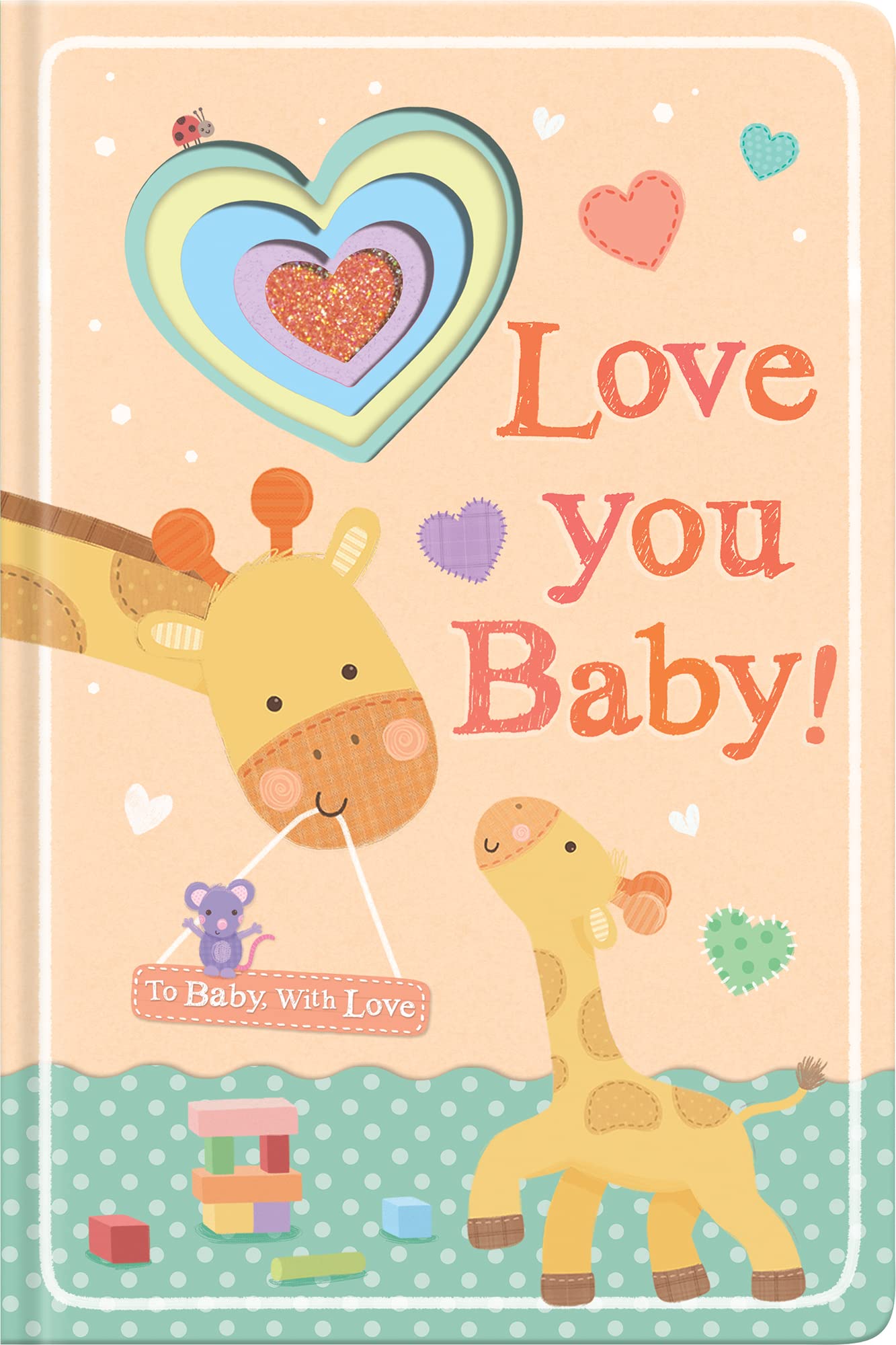 Love You, Baby! Heartwarming Baby Gift Set - Perfect for Newborn Showers, Christenings & 1st Birthdays