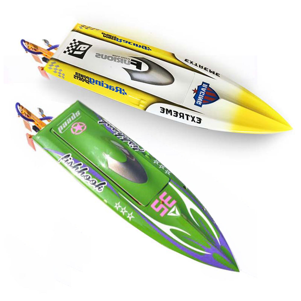 High-Speed H625 Fiberglass Electric RC Racing Boat with Servo ESC - DIY Model Kit (625x178x110mm, 65-75km/h) - Perfect for Competitive Racing & Lake Adventures