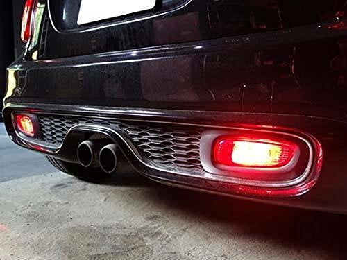 921 W16W LED Replacement Bulb with Rear Fog Lamp Enable Adapter - Compatible with MINI Cooper - Bright & Energy Efficient Upgrade for Tail Lights, Brake Lights & Fog Lights