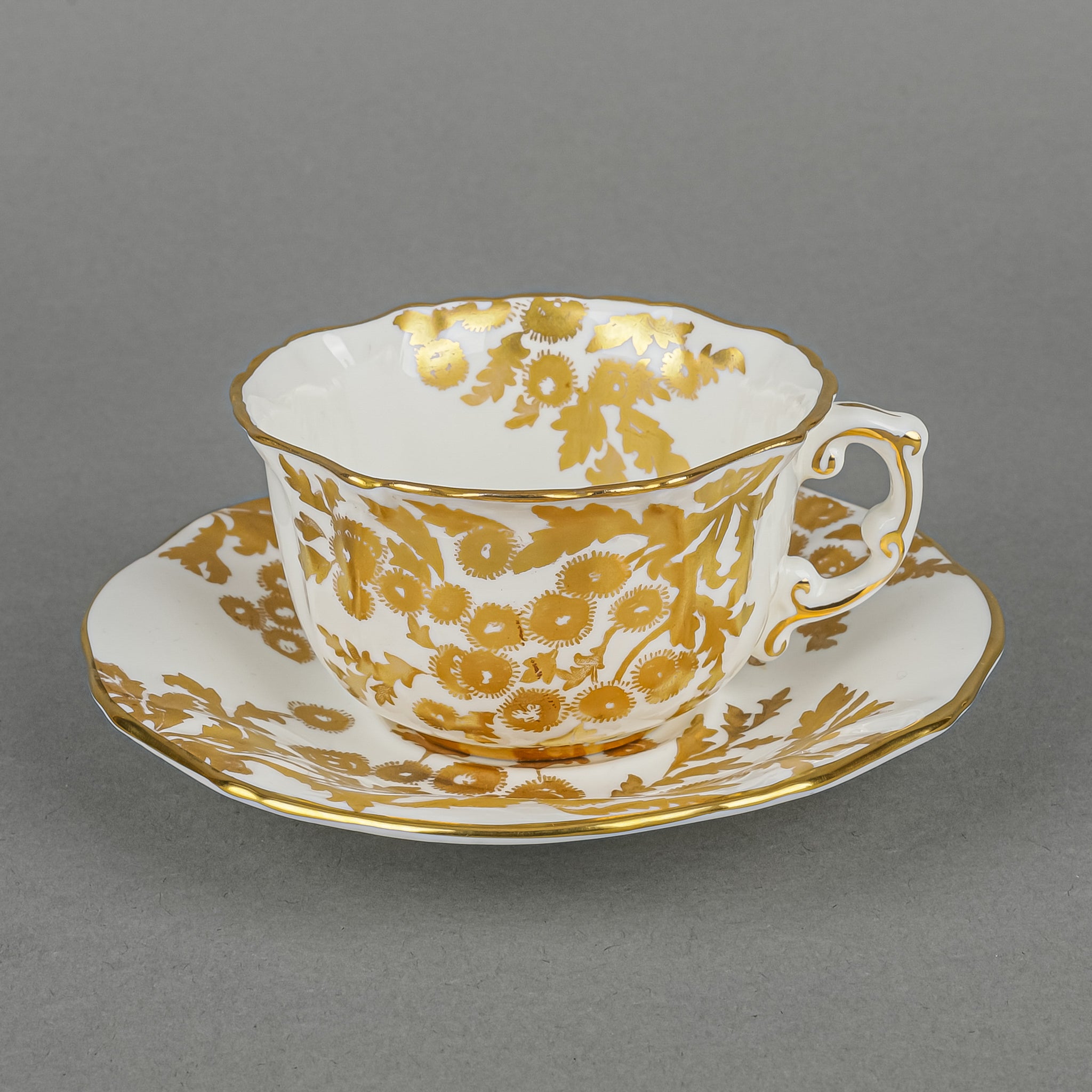 Hammersley Golden Tansy 65-Piece Fine China Dinner Set - Elegant Tableware for Formal Dining & Special Occasions