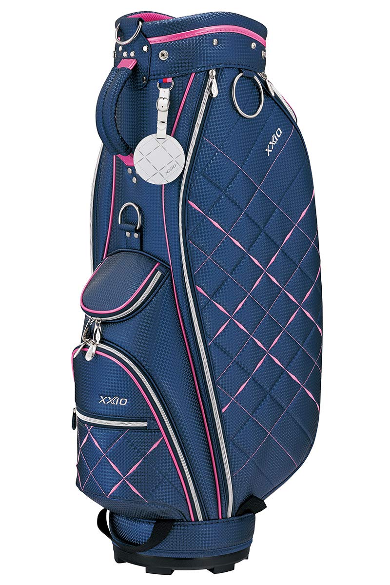 XXIO Women's Lightweight Golf Cart Bag - Navy Blue | Premium Golf Accessory for Comfort & Style on the Course | Perfect for Weekend Golfers & Club Storage