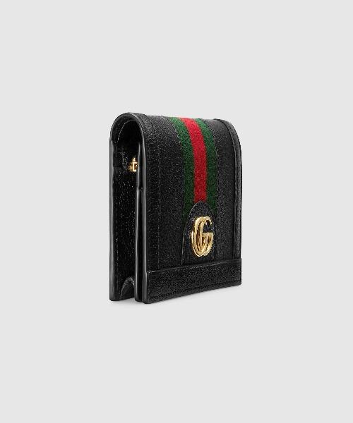 Gucci Ophidia Leather Card Holder Wallet - Slim RFID Blocking Credit Card Case for Men & Women | Perfect for Travel, Business & Everyday Use
