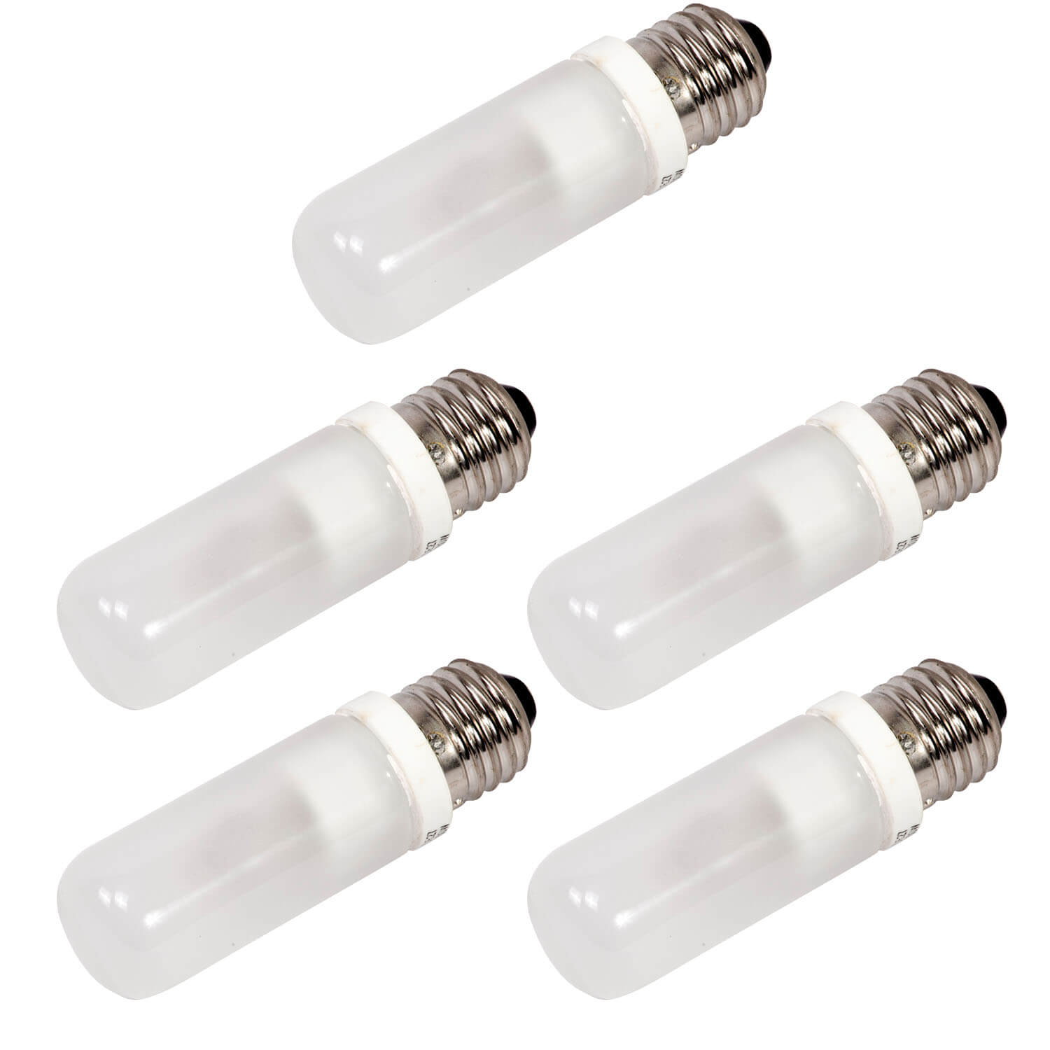 5-Pack 150W Halogen Modeling Bulb E27 Base - Replacement for Studio Lights, Photography Equipment & DIY Projects - Perfect for Home, Office and Professional Use