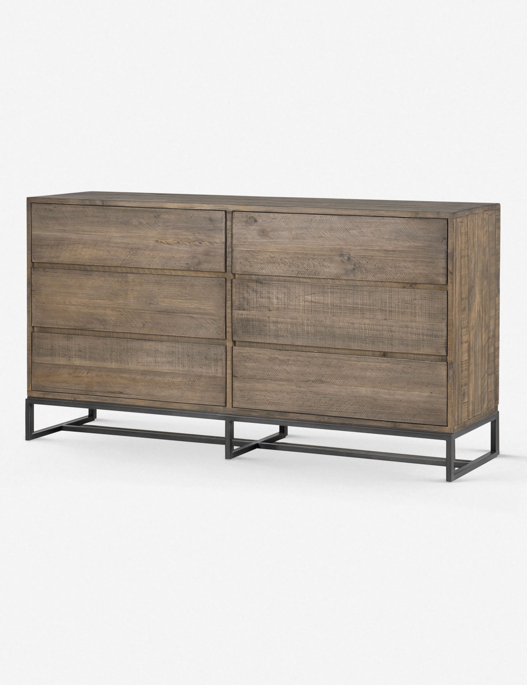 Rezi Dresser - Modern Wooden Dresser with 6 Drawers for Bedroom Storage | Perfect for Organizing Clothes, Accessories & Home Decor