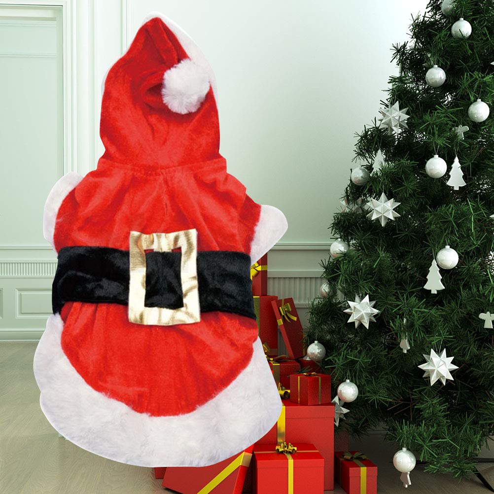 Balacoo Christmas Dog Dress & Vest - Cute Pet Clothes for Small Medium Large Dogs - Perfect for Holiday Photos & Winter Outfits