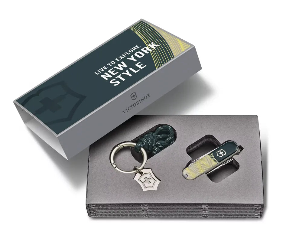 Classic SD Swiss Army Knife - Compact Multi-Tool for Everyday Carry, Outdoor Adventures & Urban Exploration | New York Style