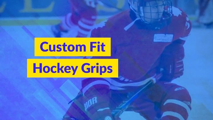 SNIPER SKIN Hockey Grip Tape - Non-Slip Grip for Hockey Sticks (Fits Adult & Youth) - Durable, Easy to Install, Better Than Traditional Hockey Tape - Perfect for Games, Practice & Team Swag - Clean Non-Tacky Feel