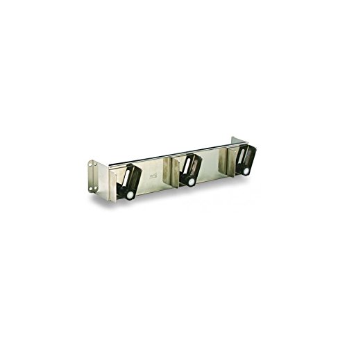 Matfer Bourgeat Wall Rack Holder - Premium Stainless Steel Kitchen Organizer for Pots, Pans & Utensils - Space-Saving Storage Solution for Home & Restaurant Use
