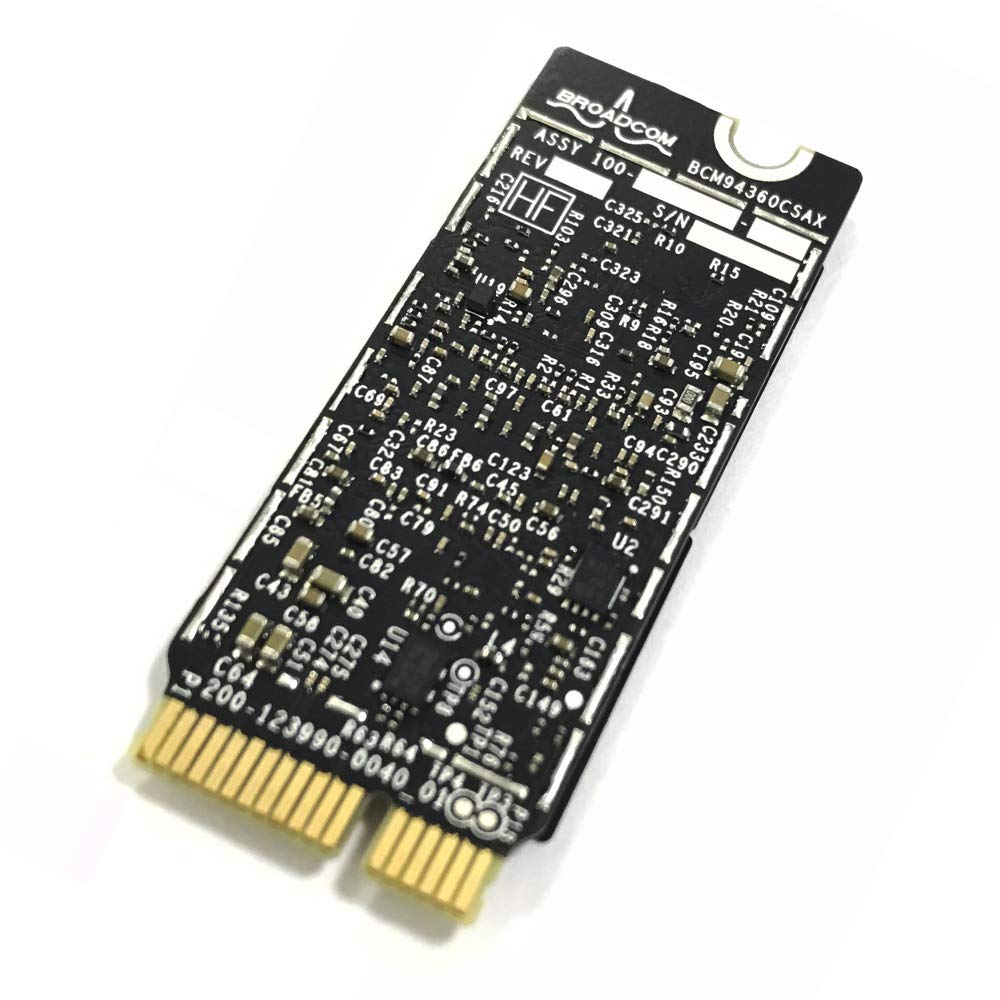Willhom BCM94360CSAX Wireless Network Card - WiFi & Bluetooth 4.0 Replacement for MacBook Pro 13