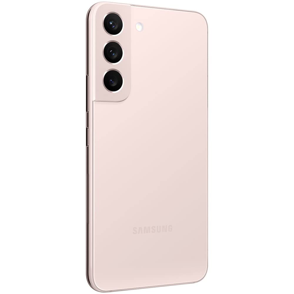 Samsung Galaxy S22 5G Unlocked Smartphone 128GB 8GB RAM - GSM Global Version (Pink Gold) | Renewed Premium Phone for Travel, Work & Entertainment