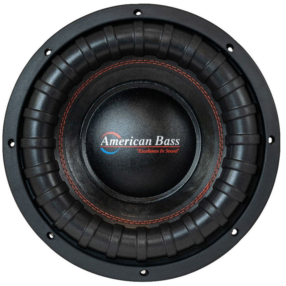 American Bass XFL1022 2000W 10-Inch XFL Series Dual 2 Ohm Car Subwoofer - Powerful Bass for Car Audio Systems, Trucks & SUVs