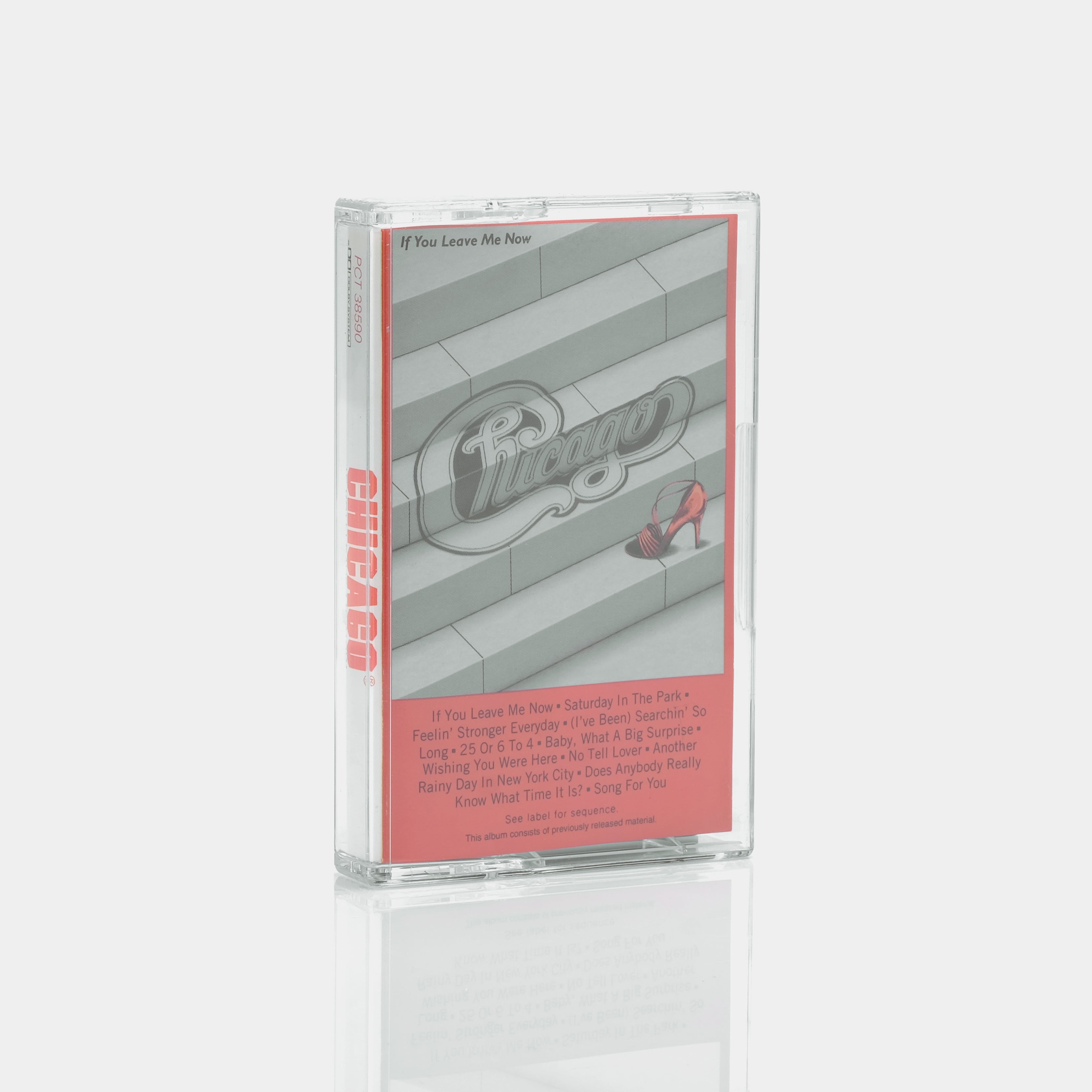 Chicago - If You Leave Me Now Cassette Tape | Vintage Music Collectible | Perfect for Retro Music Lovers & 70s Nostalgia