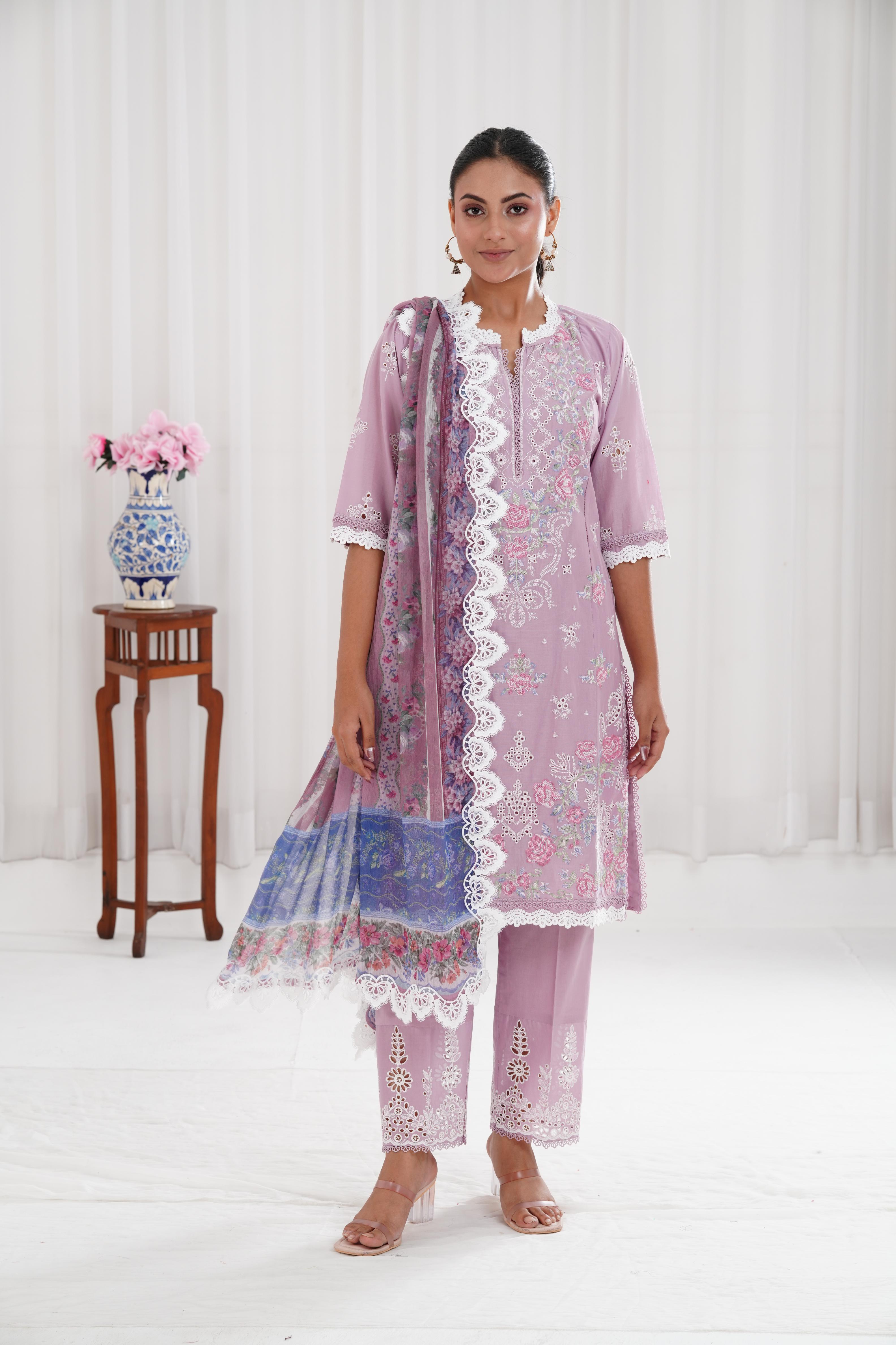 Sobia Nazir Premium Embroidered Lawn Suit - Elegant Pakistani Formal Wear for Weddings, Parties & Special Occasions