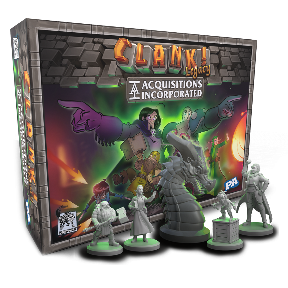 Clank! Legacy: Acquisitions Incorporated - Award-Winning Board Game for Adults & Families | Strategic Deck-Building Adventure | Perfect for Game Nights & Parties