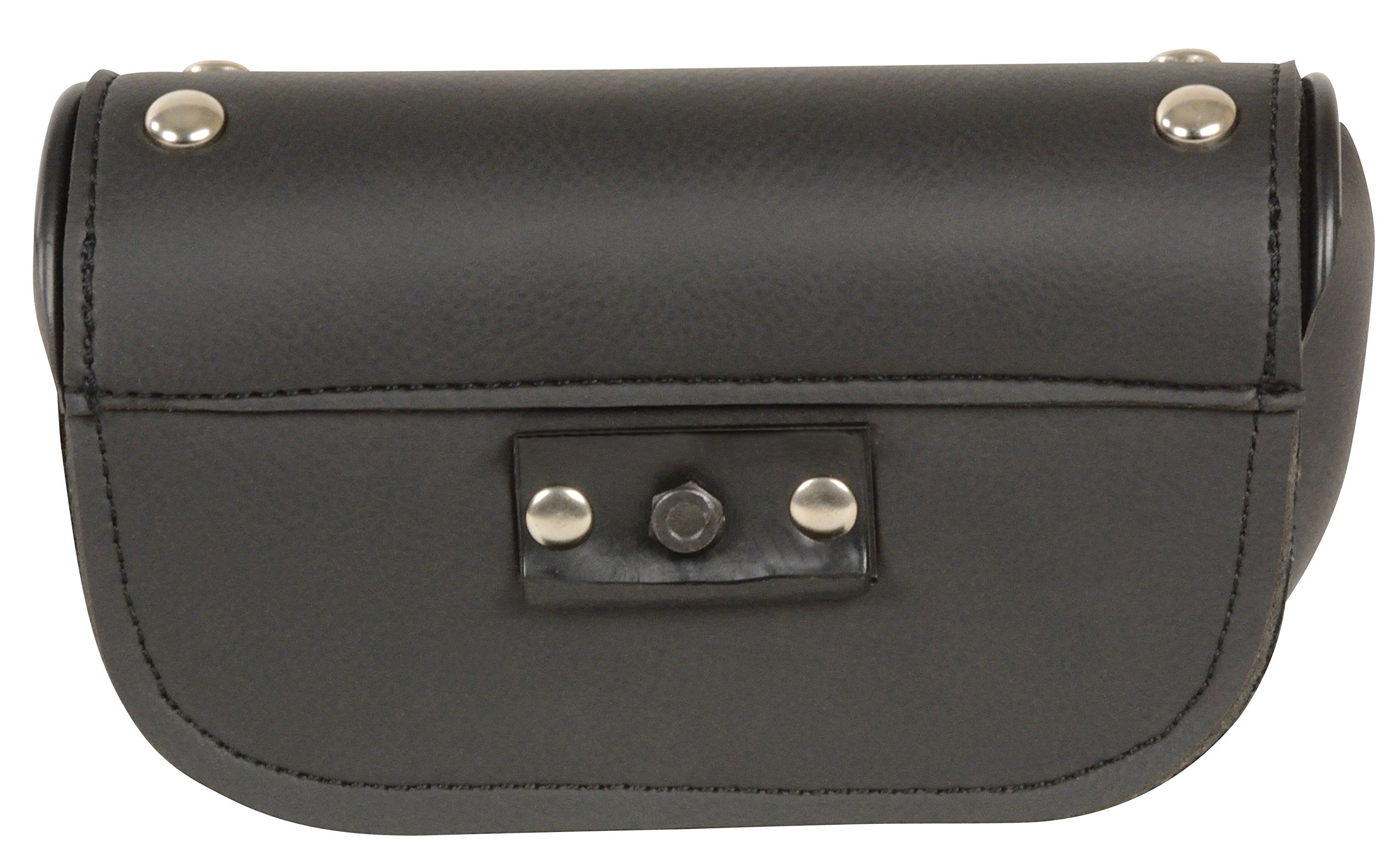 Milwaukee Performance MP8700-BLK-PCS Black Windshield Bag with Studs - Durable Motorcycle Storage for Road Trips & Commuting