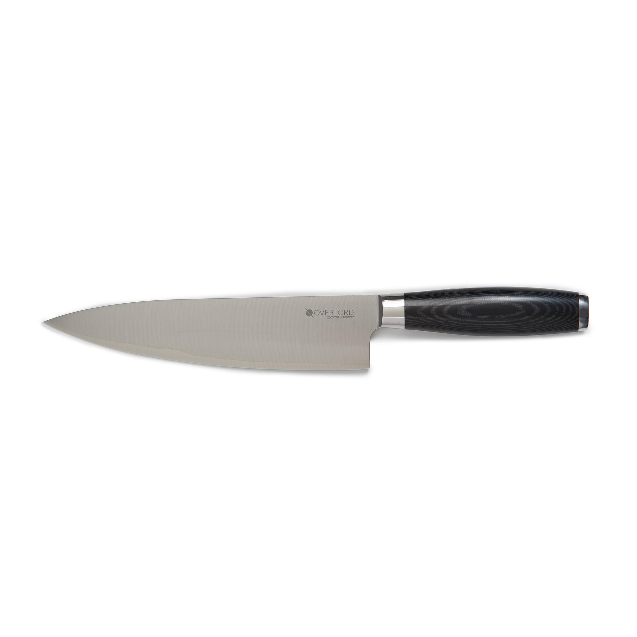 OVERLORD™ 8 Inch Professional Chef Knife - High Carbon Stainless Steel Blade with Ergonomic Composite Handle - Perfect for Slicing, Dicing, and Chopping Vegetables, Meat, and Fish in Home Kitchens