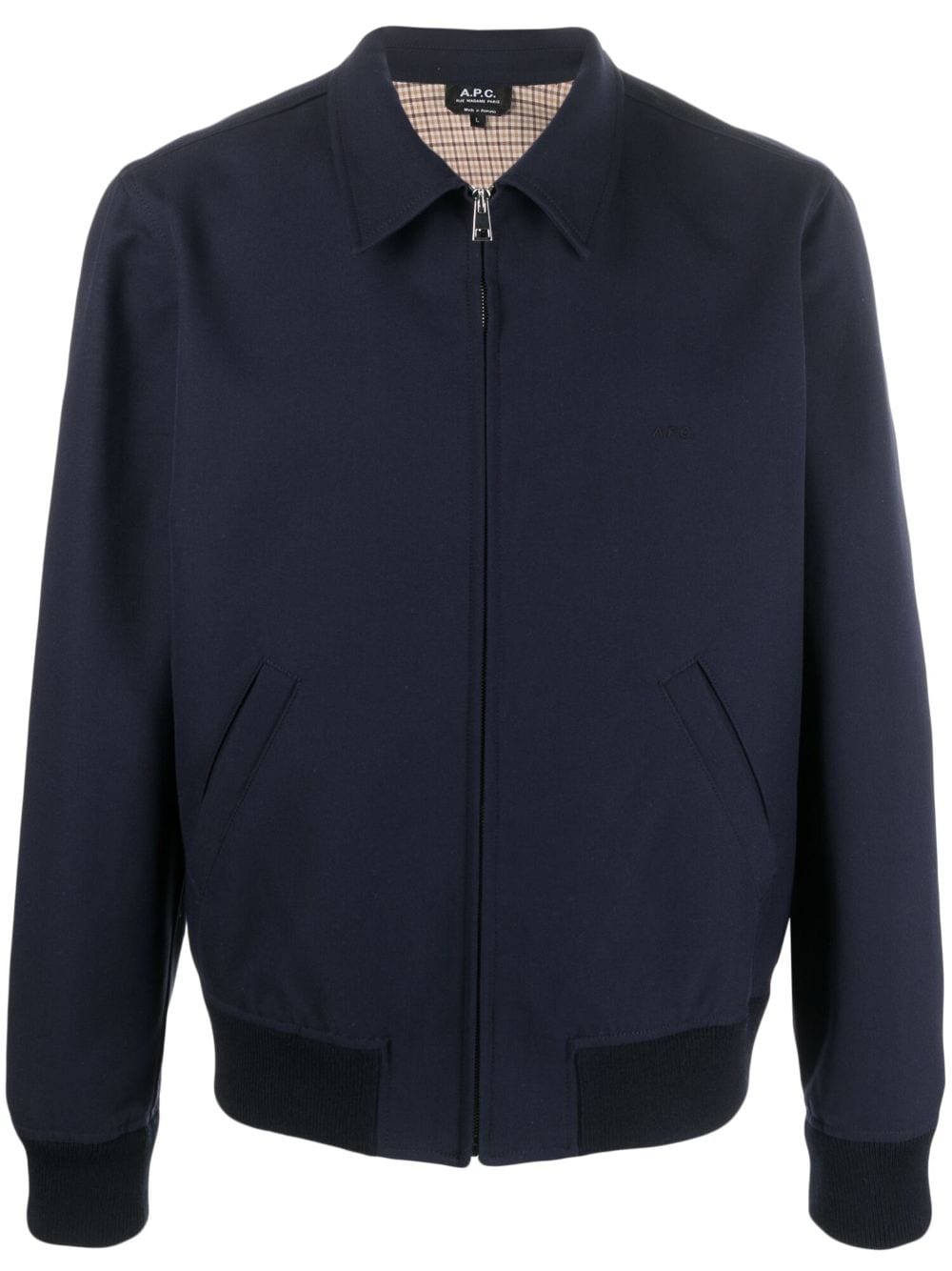 A.P.C. Blue Wool Coat for Women | Classic Winter Outerwear | Perfect for Office, Dating & Travel