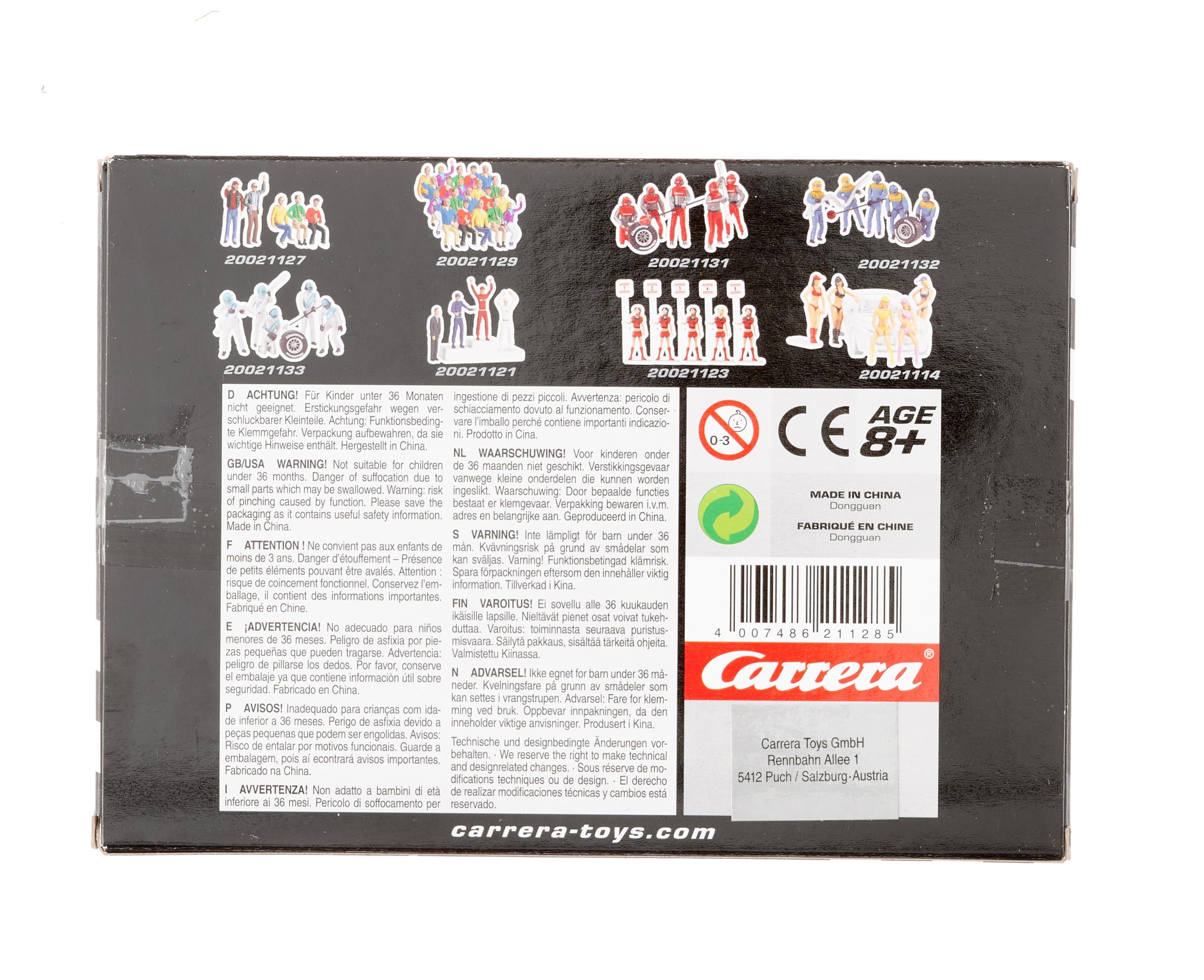 1:32 Scale Carrera Race Spectators - Set of 15 Detailed Slot Car Track Fans - Realistic Scenery Accessories for Model Car Racing & Diorama Displays - Perfect for Slot Car Tracks, Train Sets & Tabletop Gaming Scenes