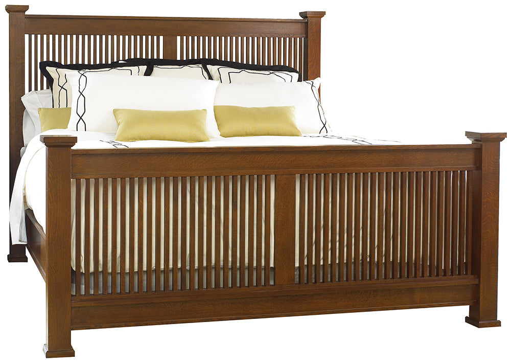 Premium Prairie Bed - Queen Size Solid Wood Frame with Upholstered Headboard | Comfortable & Durable Bedroom Furniture for Master Bedroom, Guest Room, or Dorm