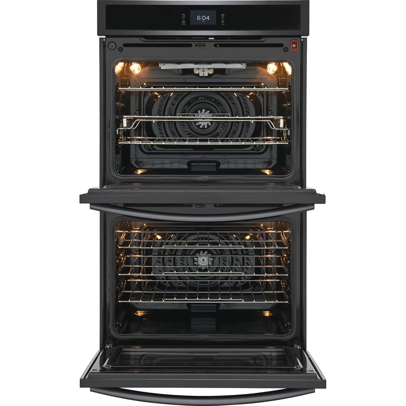 Frigidaire Gallery 30-Inch Built-In Double Wall Oven with 10.6 cu. ft. Capacity and Convection Technology (Model GCWD3067AD) - Perfect for Large Family Cooking and Holiday Entertaining