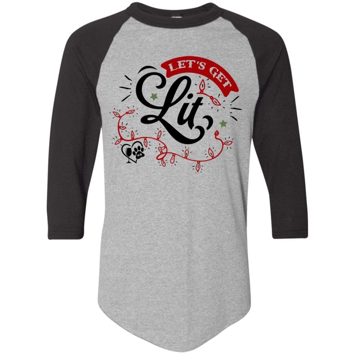 WineyBitches.Co Colorblock Raglan Jersey - Stylish Women's Baseball Tee for Casual Outfits & Lounge Wear | Perfect for Everyday Comfort & Trendy Street Style