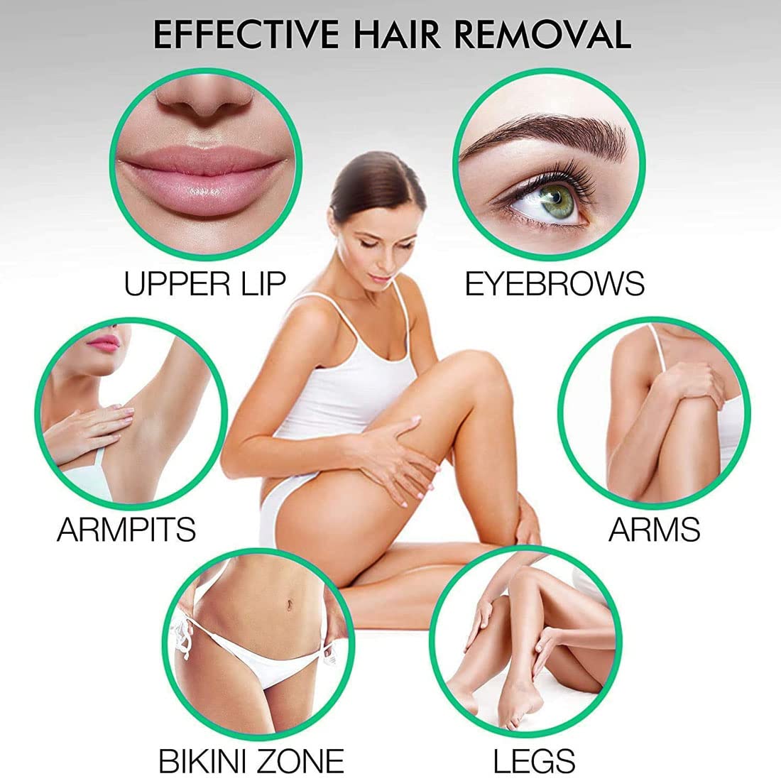 Herbdiva Aloe Vera Hair Removal Wax 600g - Professional Care Waxing Kit for Smooth Skin at Home & Salon | Painless & Long-Lasting Results