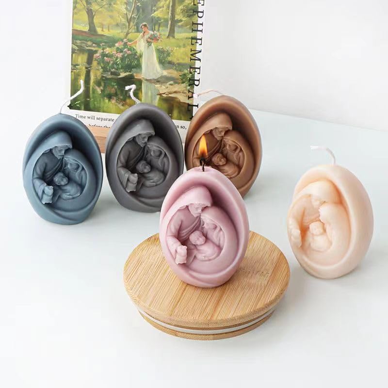 Redxin Rose Candle & Soap Silicone Mold - DIY Handmade Soap, Candle, Chocolate, Candy & Cake Making Kit - Perfect for Wedding Favors, Home Decor & Gift Giving