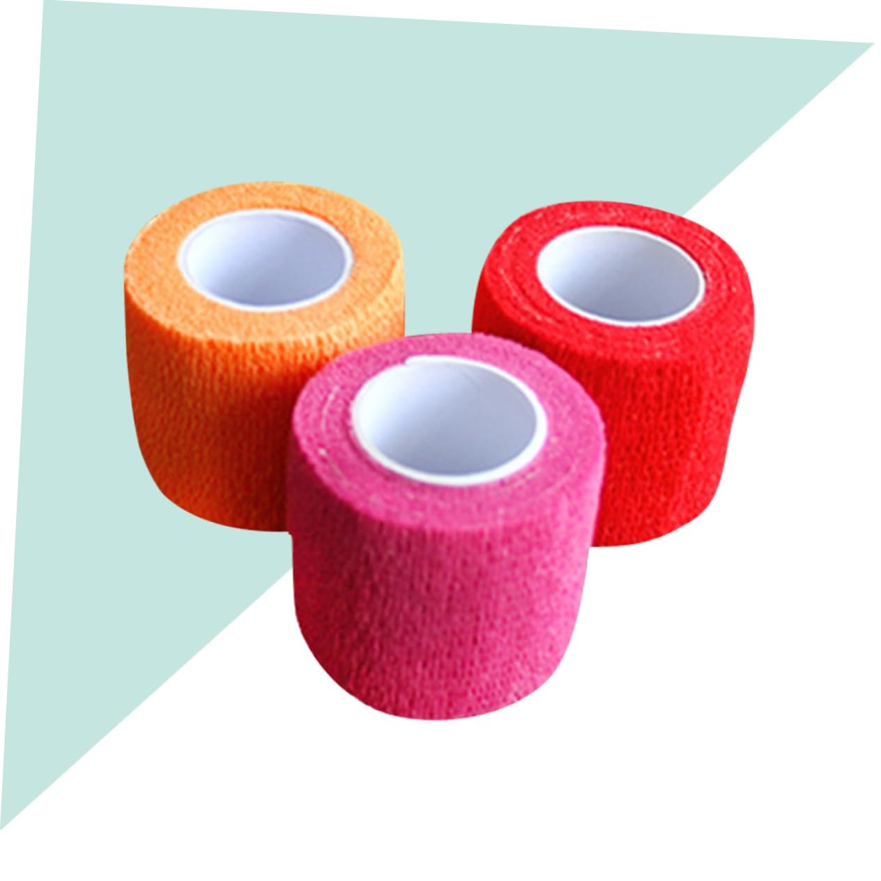 BESPORTBLE 3 Rolls Sports Tape - Athletic Kinesiology Tape for Injury Support & Pain Relief - Waterproof & Breathable for Running, Gym, Basketball & Physical Therapy