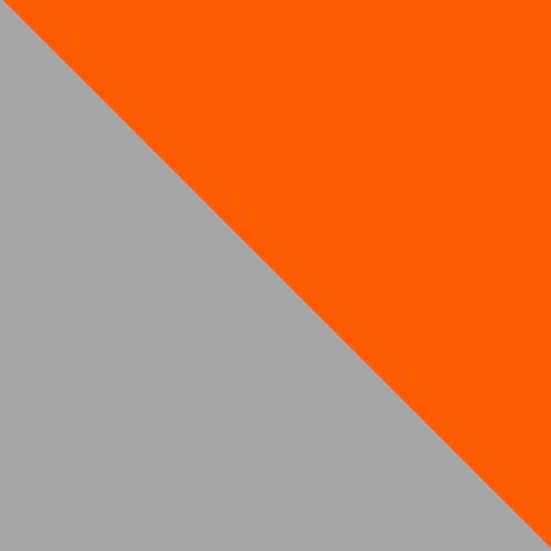 Silver/Orange