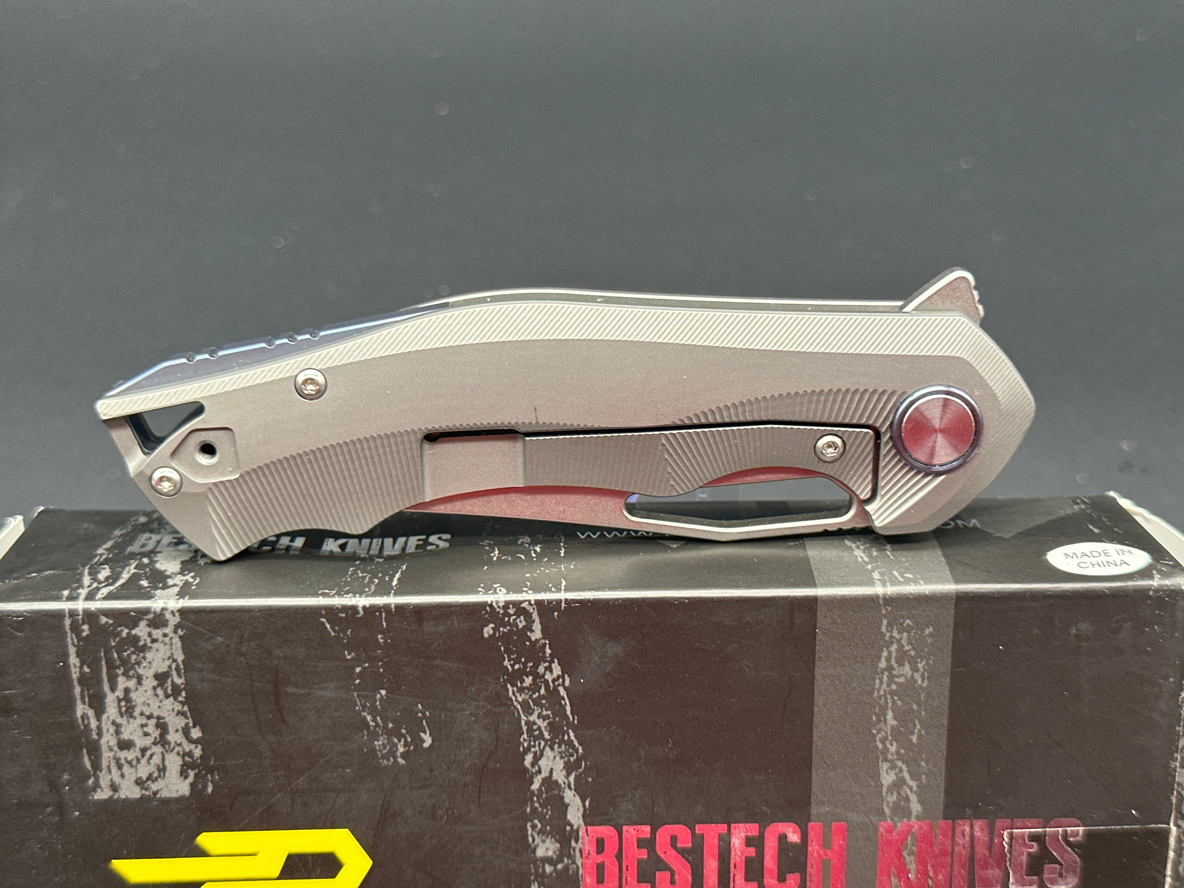 Benchmade 710 McHenry & Williams Folding Knife - Premium EDC Pocket Knife for Outdoor, Camping, and Everyday Carry