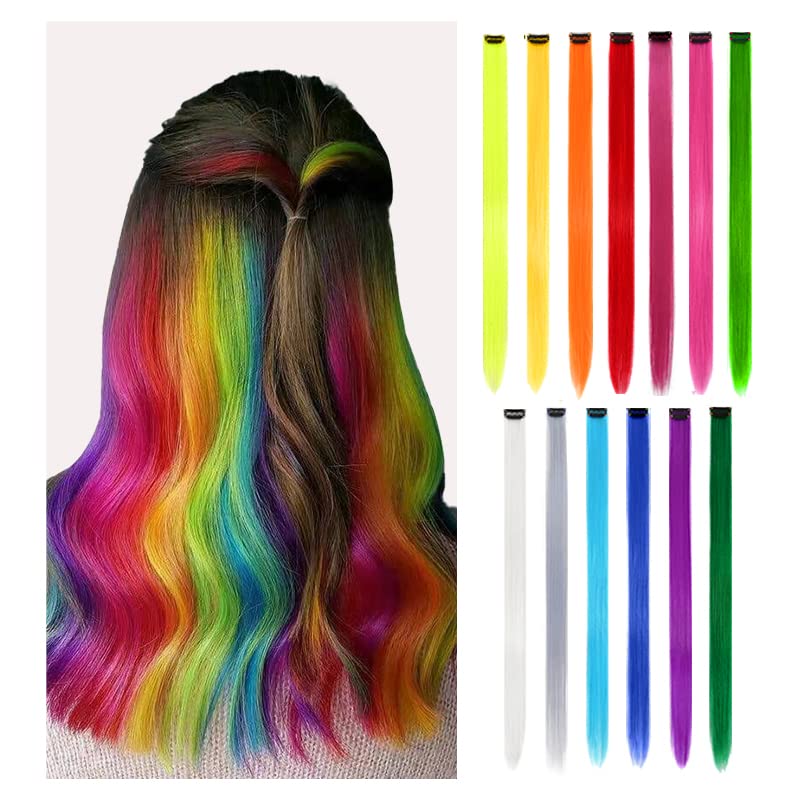 13 colors 13 packs clip in