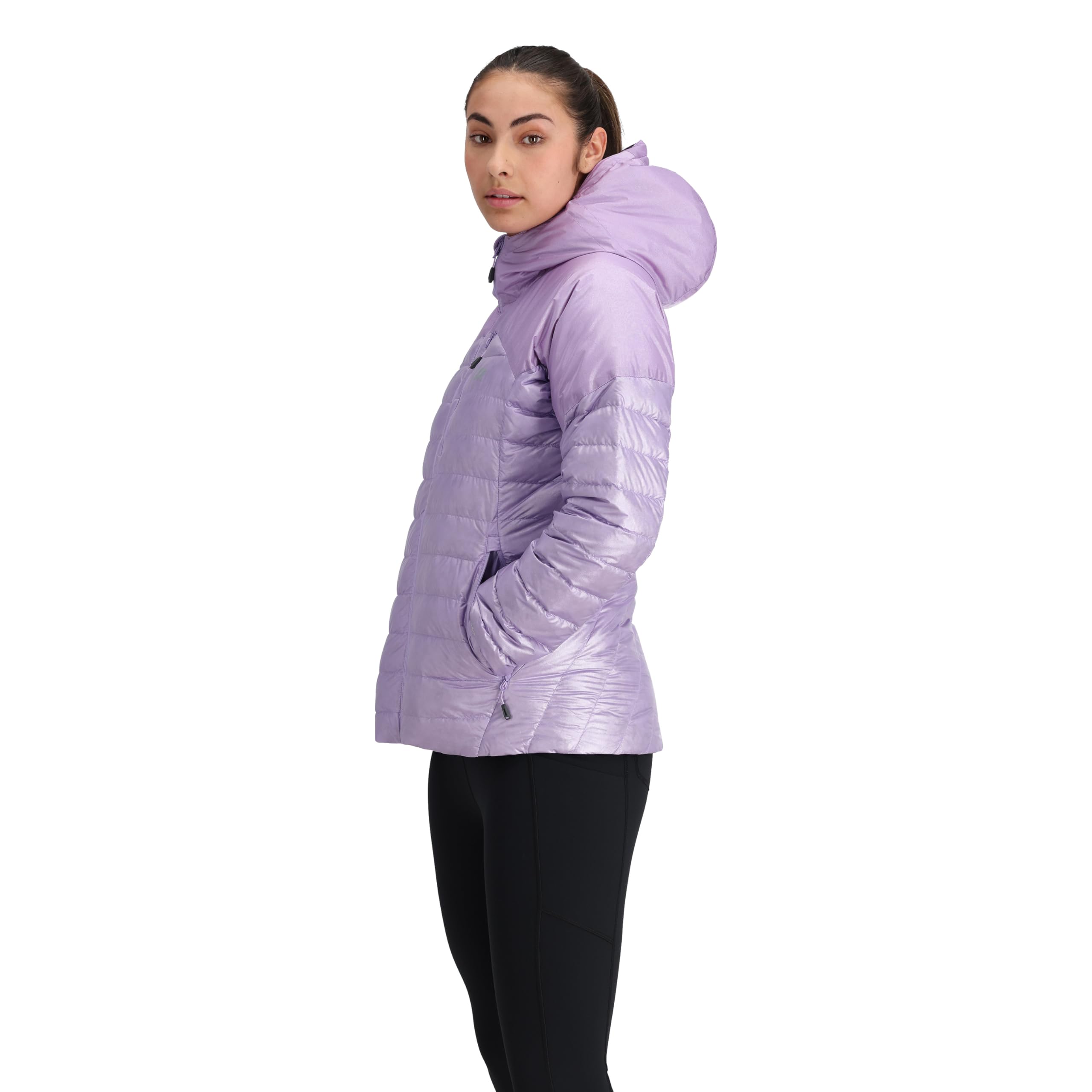 Outdoor Research Women's Helium Down Hoodie - Lightweight Waterproof Winter Jacket for Hiking, Camping & Outdoor Adventures