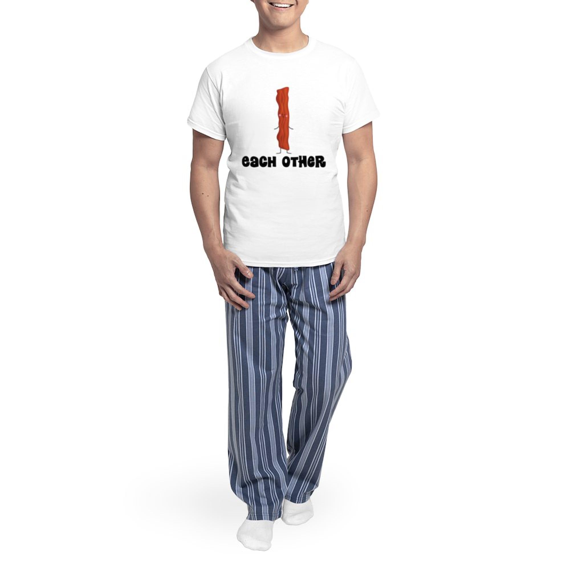 Bacon and Egg Couples Pajama Set for Men - Funny Matching Sleepwear, Comfortable Cotton PJs for Couples | Perfect for Valentine's Day, Anniversary Gifts & Cozy Nights