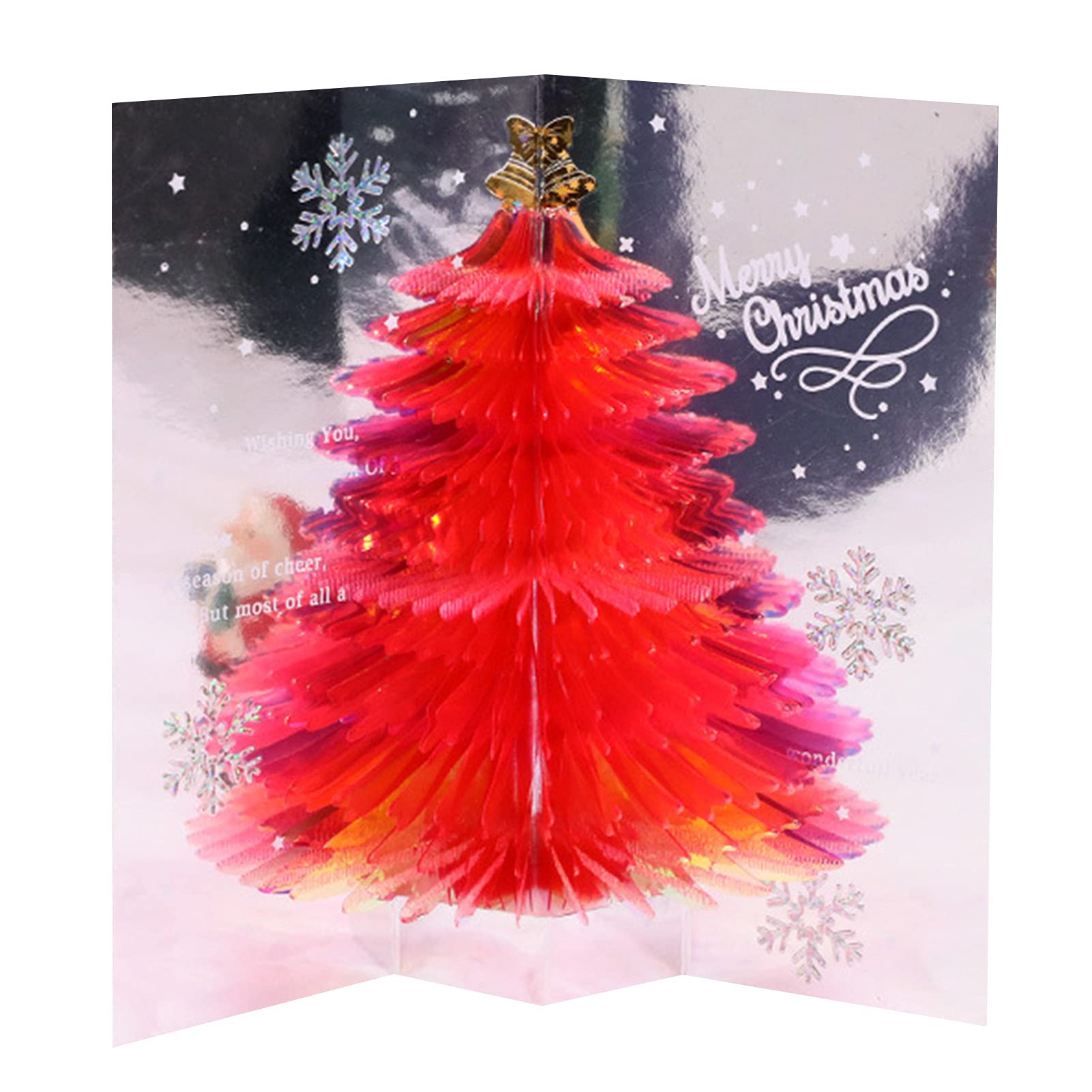 Handmade Glitter Greeting Cards | DIY Christmas Holiday Cards | Eco-Friendly Paper Cards for Family & Friends | Perfect for Christmas Gifts, Party Invitations & Festive Decorations