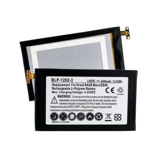 Original Motorola EB40 3.8V Li-ion Battery BLP 1202 Replacement - Compatible with Motorola Two-Way Radios | Perfect for Business, Security & Outdoor Communication