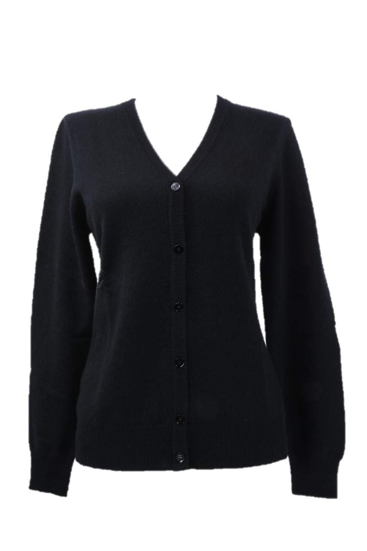 Shephe Women's V-Neck Cashmere Cardigan Sweater - Soft & Cozy Knit Pullover for Fall & Winter, Office Wear & Casual Outfits