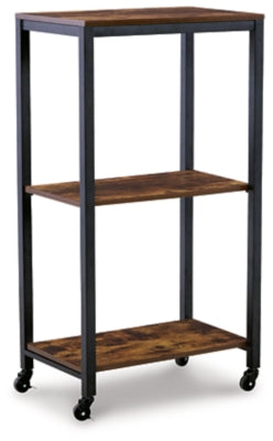 Bevinfield Bar Cart - Stylish Rolling Serving Cart with Wheels for Home, Kitchen, or Party | Perfect for Wine, Cocktails & Beverage Storage | Modern Mobile Drink Cart for Living Room, Dining Room & Outdoor Entertaining